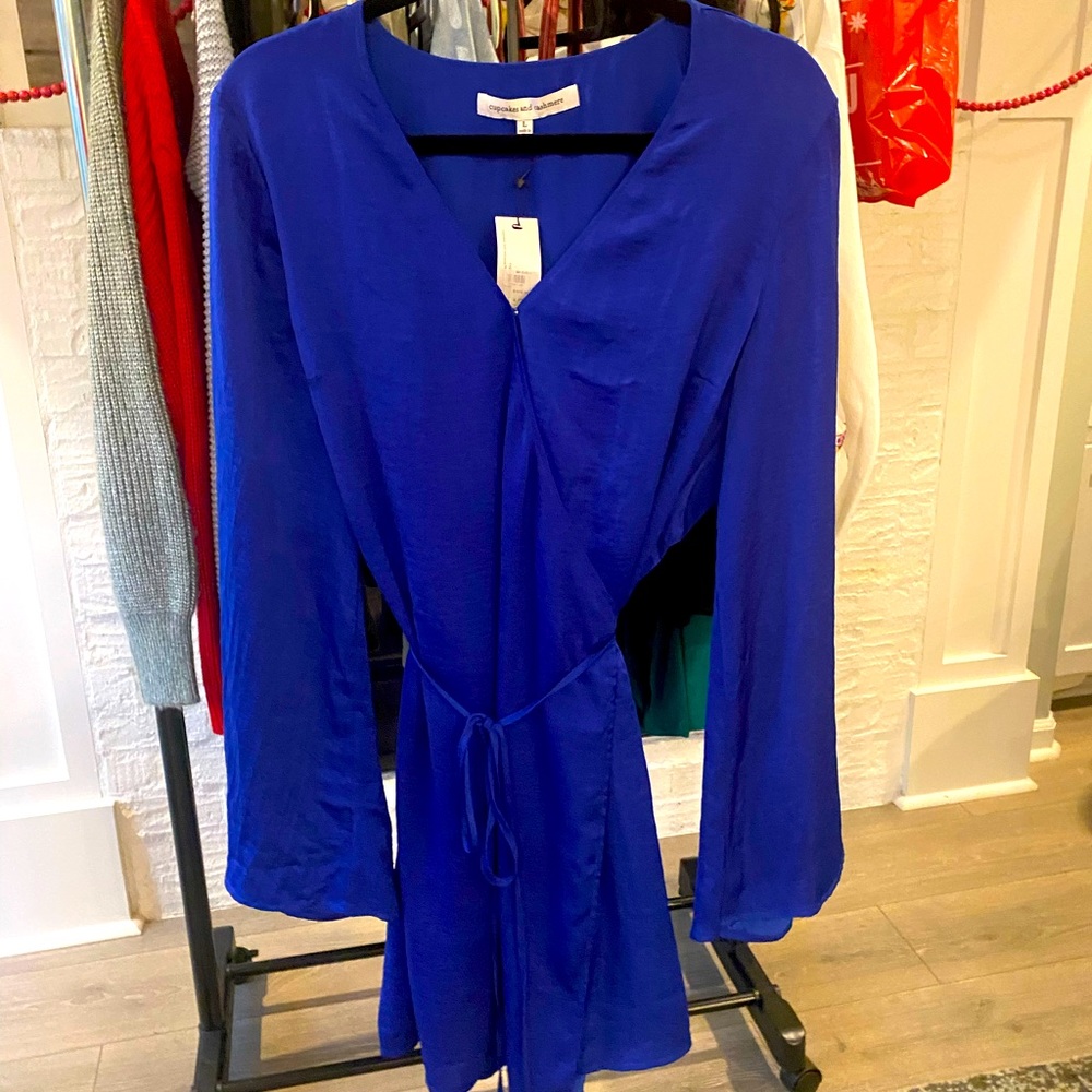 29. Cupcakes And Cashmere NWT Blue Dress